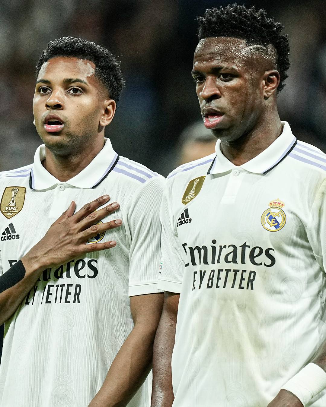 Both Vinicius Jr and Rodrygo have expressed their concerns that the double arrival of Kylian Mbappé and Endrick will limit their game-time at Real Madrid C.F..