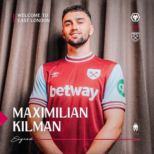 𝗗𝗘𝗔𝗟 𝗗𝗢𝗡𝗘: West Ham have signed Max Kilman from Wolves for £40m.