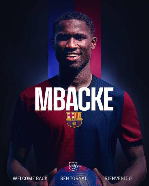 Real Madrid sign Mbappé. Barcelona sign Mbacke.