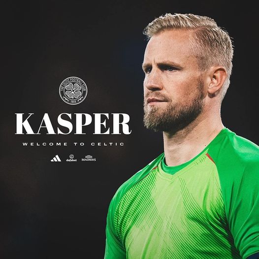 DEAL DONE: Kasper Schmeichel has signed for Celtic.