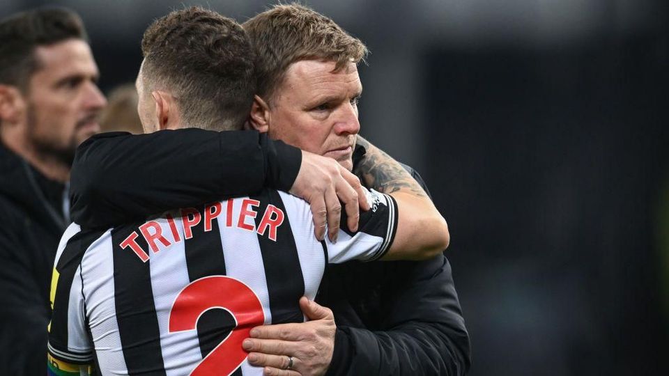 Newcastle United head coach Eddie Howe has told Kieran Trippier, who has one year left on his contract and has been linked with a move to Saudi Arabia, that he wants him to stay at the club.