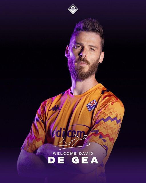 𝗗𝗘𝗔𝗟 𝗗𝗢𝗡𝗘: David de Gea joins Fiorentina for free on a one-year deal!