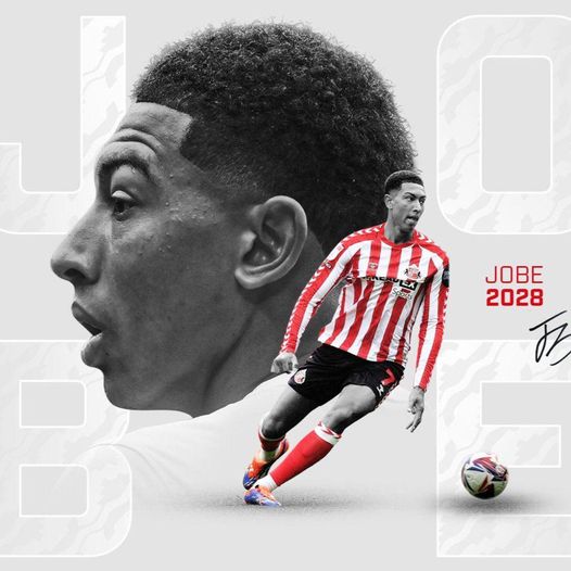 𝗗𝗘𝗔𝗟 𝗗𝗢𝗡𝗘: Jobe Bellingham has signed a new contract at Sunderland until 2028.