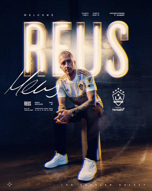 𝗘𝗔𝗟 𝗗𝗢𝗡𝗘: LA Galaxy have announced the signing of Marco Reus as a free agent.