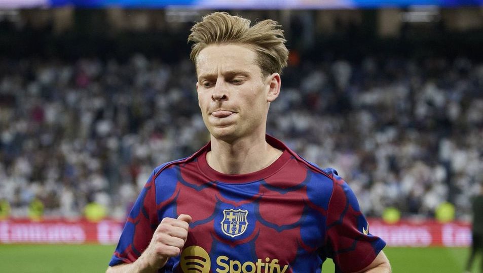 FC Barcelona are willing to pay Frenkie de Jong his deferred wages – amounting to £15m – on the condition the midfielder agrees to leave the club next summer.