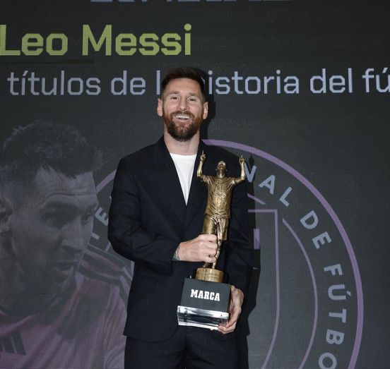 Lionel Messi has been named the GREATEST player of all time: