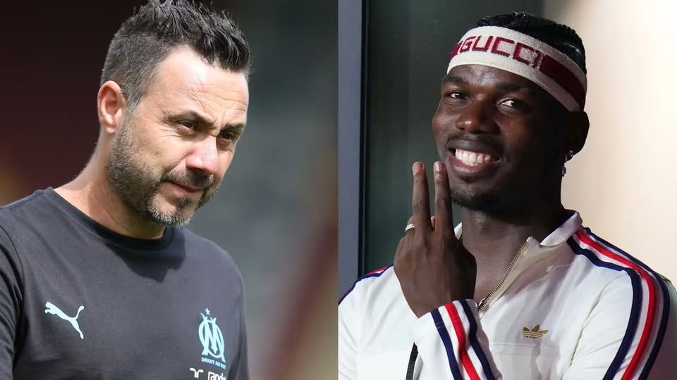 Marseille boss Roberto De Zerbi admits he will “try and find space” for champion players amid links with Paul Pogba.