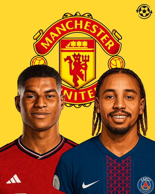 Manchester United are keen on using Marcus Rashford as a makeweight in a swap deal to bring Paris Saint-Germain’s Bradley Barcola to Old Trafford.