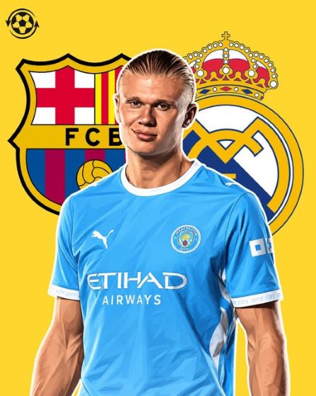 Barcelona and Real Madrid believe an opportunity to sign Erling Haaland could emerge in 2027.