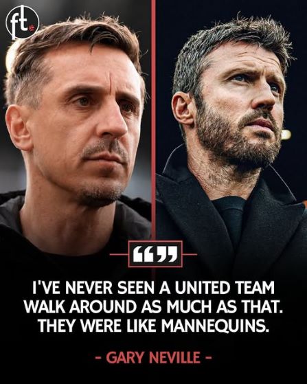 Gary Neville speaking honestly about Manchester United’s situation under Michael Carrick: