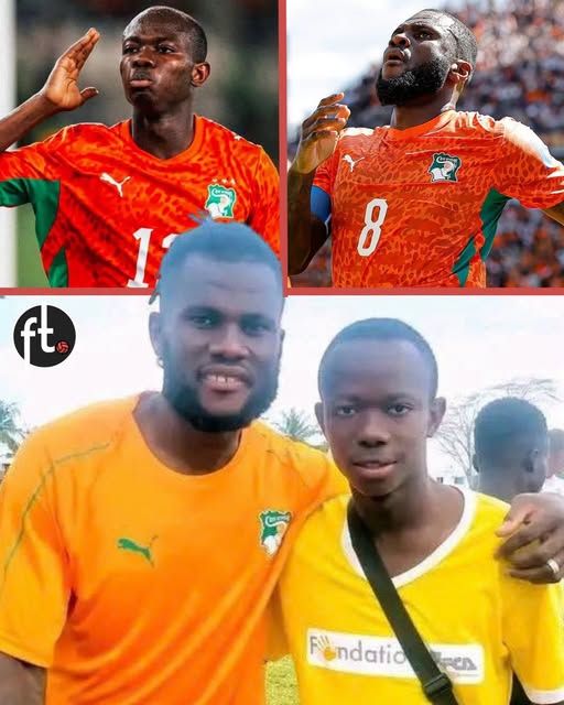 What a story. In 2022, a 16-year-old Malick Yalcouyé watched an Ivory Coast training session and grabbed a photo with Franck Kessié.
