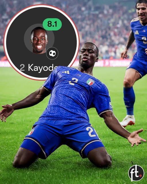 We need to have a conversation about Michael Kayode. The 22-year-old Brentford defender is quickly becoming one of Europe’s most exciting right-backs, and his performance for Italy against Turkey tonight was more evidence of that.