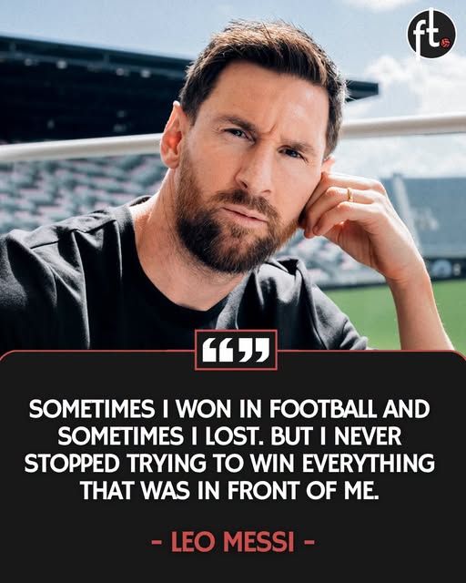 Lionel Messi reveals how he wants to be remembered when his incredible football career comes to an end: