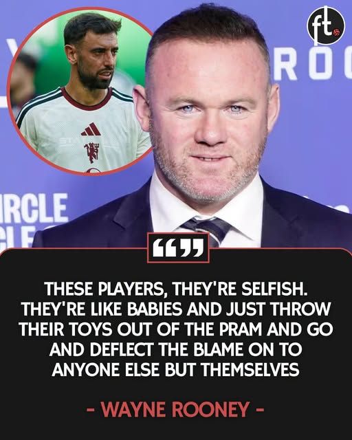 Wayne Rooney has launched a furious attack on Manchester United’s players: