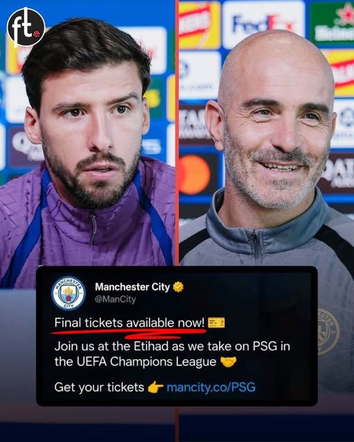 Manchester City, supposedly the highest-earning club in world football, with revenues even greater than Real Madrid, are STRUGGLING to sell out their Champions League clash against back-to-back winners PSG tonight.