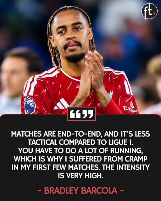 Bradley Barcola on the differences between the Premier League and Ligue 1: